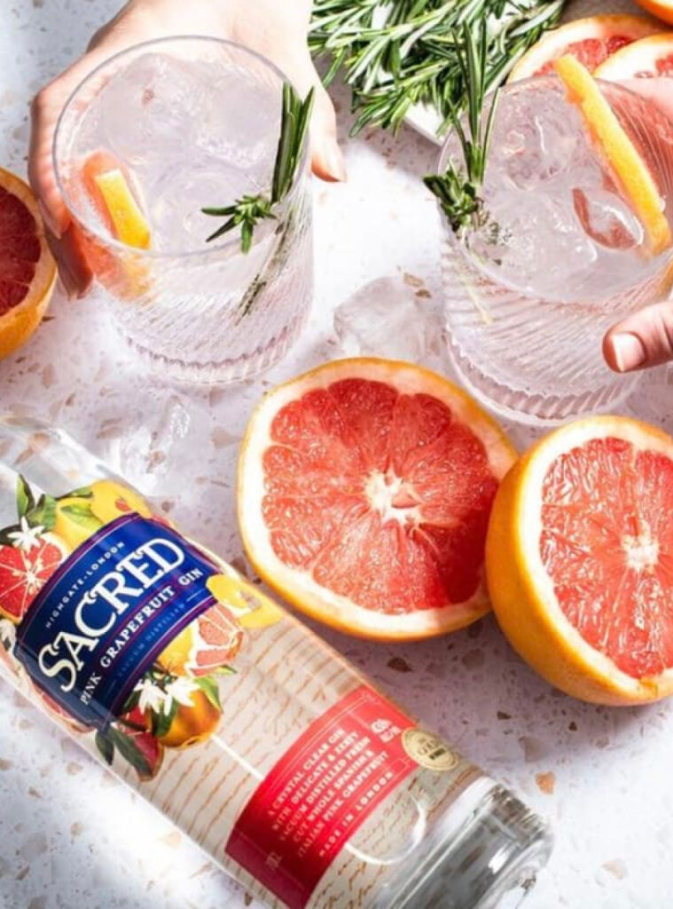 SACRED GIN Pink Grapefruit Gin 粉紅葡萄柚琴酒